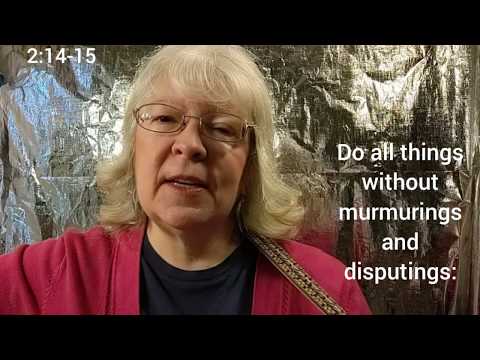 Philippians 2:14-15 Kjv Scripture Tunes ~