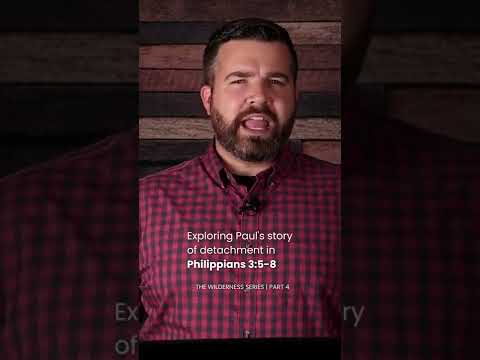 Exploring Paul's story of detachment in Philippians 3:5-8