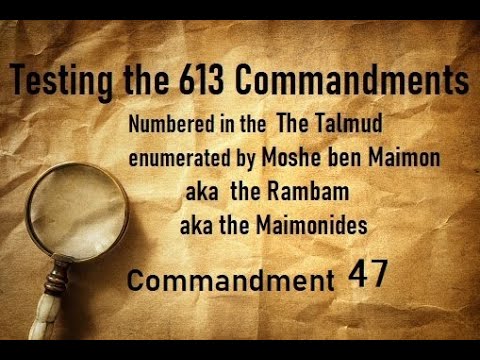 Testing the 613 Commandments # 47 Do Not Inquire of Spirits Leviticus 19:31