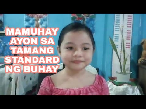 MAMUHAY AYON SA TAMANG STANDARD NG BUHAY ( Ezekiel 31:10-12 )