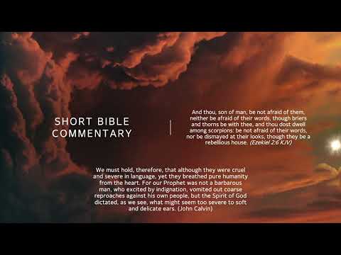 Ezekiel 2:6 - Short Bible commentary