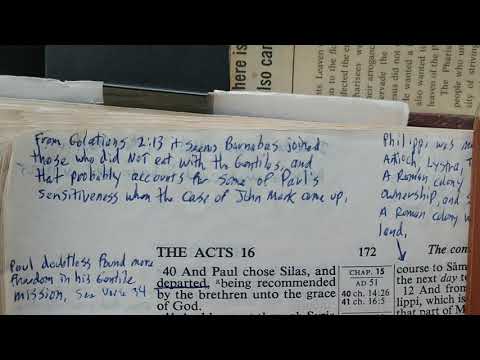 Acts 15:39 Ethnic Division
