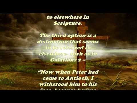 Daily Bible Verse Commentary  -  Acts 11:2