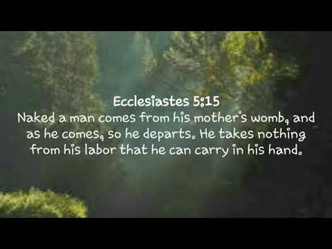 Ecclesiastes 5:15