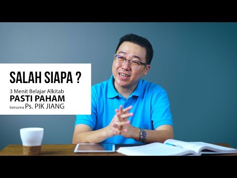 Salah Siapa | Hosea 14:3 | Belajar Alkitab