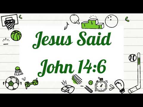 Jesus Said (Matt. 14:6) Karaoke / Minus one | scripture songs | Bible action song | Sunday school
