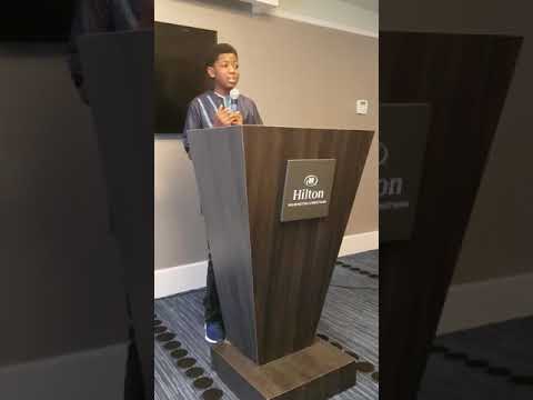 Caleb Tucker testifying on being steadfast - Psalm 57:7