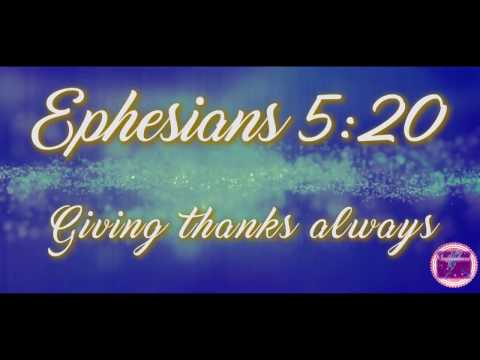 Ephesians 5:20