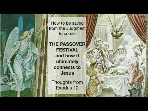 Sermon Exodus 12 Sunday Sept 22, 2024