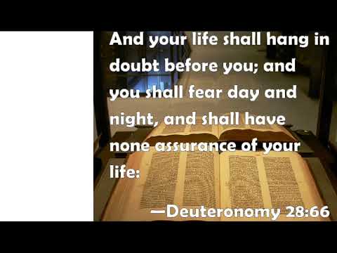 Deuteronomy 28:66-68 Breakdown(the curses)