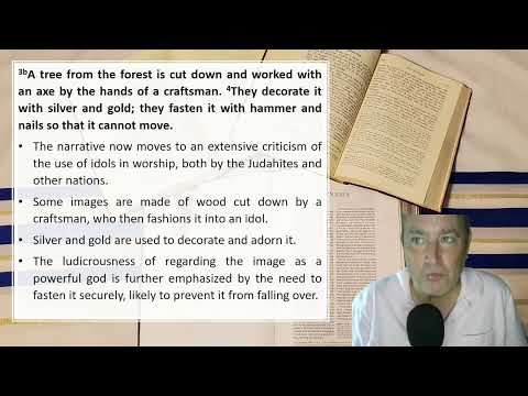 Reading the Bible with Meaning - Jeremiah 10:1-25