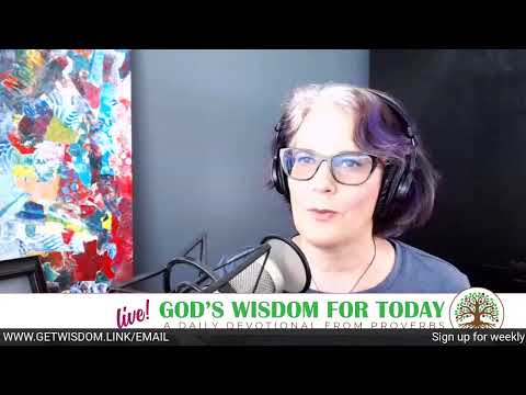 God's Wisdom For Today: Proverbs 1:29-30