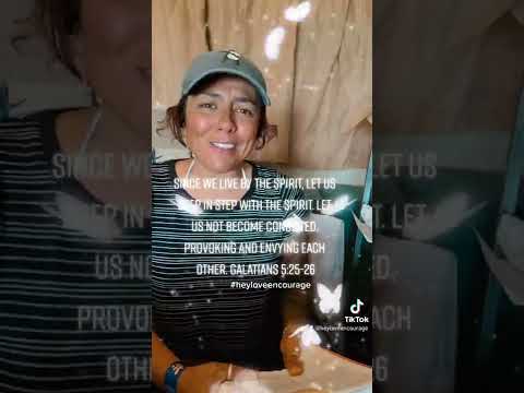 Galatians 5:25-26 ????How I allow the HolySpirit to apply Gods word to my Everyday life????