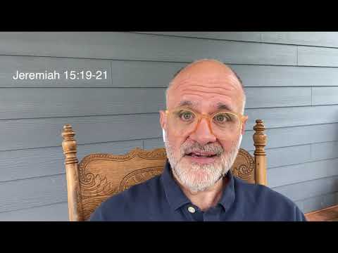 Jeremiah 15:10-21
