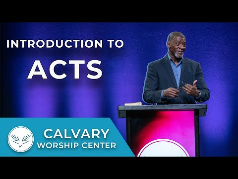 INTRODUCTION TO ACTS | Acts 1:1-14 | Al Pittman