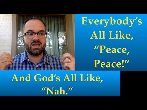 God Will Destroy His Beautiful and Delicate Daughter: Jeremiah 6:1 - 6:15 Bible Study