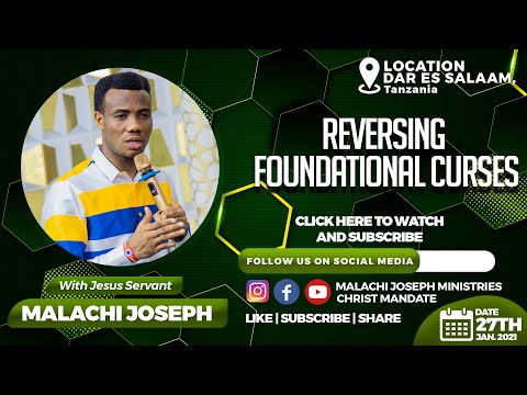 MESSAGE TITLE: REVERSING FOUNDATIONAL CURSES (NEHEMIAH 13:2)