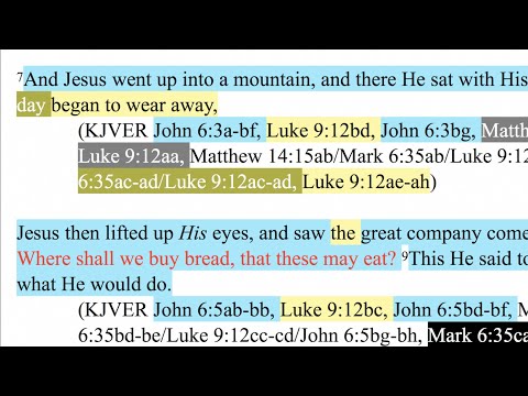 264. Jesus asks Philip where to buy food. Mark 6:35, Luke 9:12, John 6:5-6
