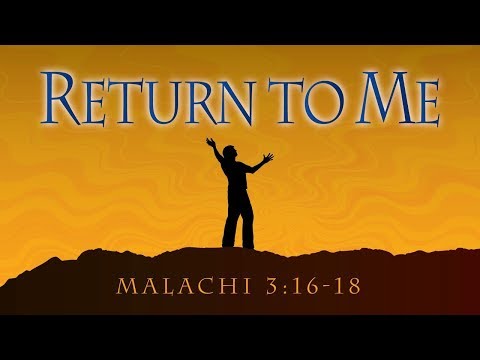 A Reverent Response (Malachi 3:16-18)