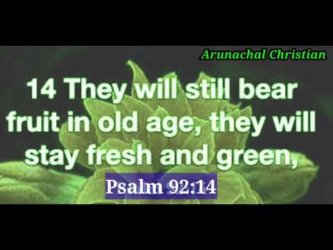 Morning Manna|| Psalm 92:14||  By Mihin Dollo #InApatani