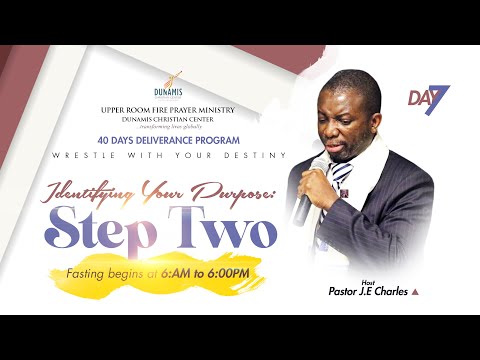 DAY 7: Wrestle for your Destiny with Pastor J.E Charles | Genesis 32: 24-32 | Monday Oct 11th