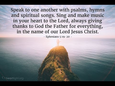 Sermon - Ephesians 5:19-20 - Thanksgiving Perspective