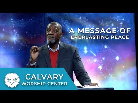 Christmas | A Message Of Everlasting Peace | Luke 2:5-14 | Al Pittman