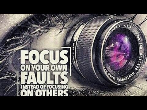 Speck inspectors. Matthew 7:3-5