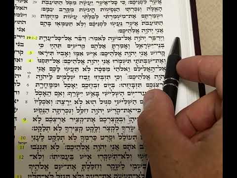 Kedoshim Leviticus 19:1-4