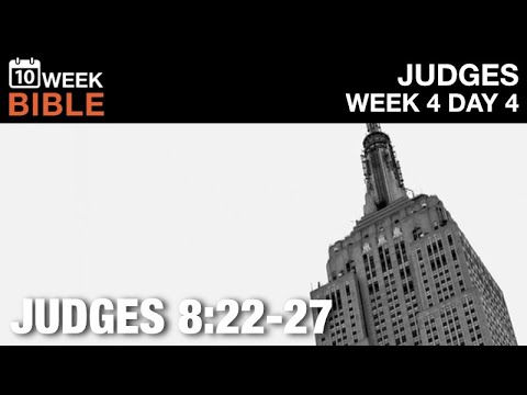 Gideon's Ephod | Judges 8:22-27 | Week 4 Day 4