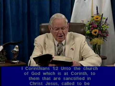 Shepherd's Chapel ~ I Corinthians 1:1 - 1:31 ~ (2012)