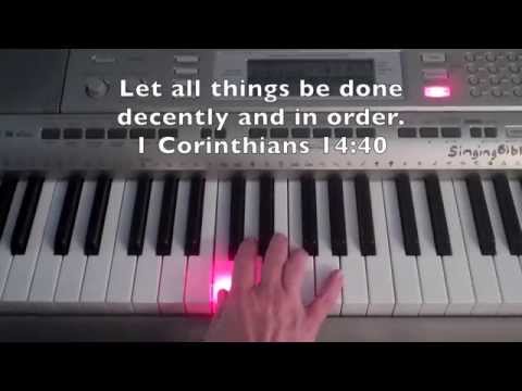 1 Corinthians 14:40 KJV Children's Red Cycle 1