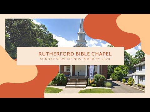 Sunday Service - November 22, 2020 | Matthew 11:20-30
