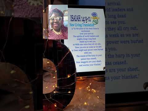 3FOLD Isaiah 14:9-11 (NLT)