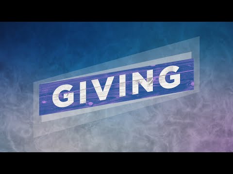 Giving  - 1 Corinthians 16:1-4