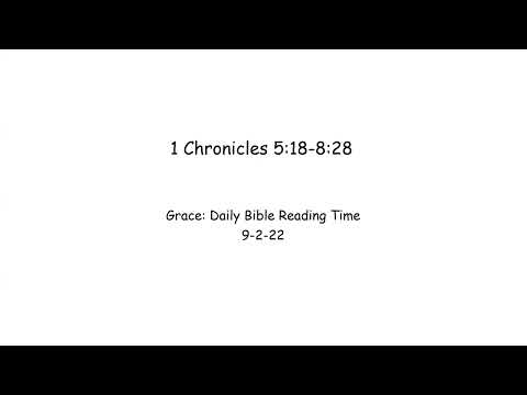 9-2-22 1 Chronicles 5:18-8:28
