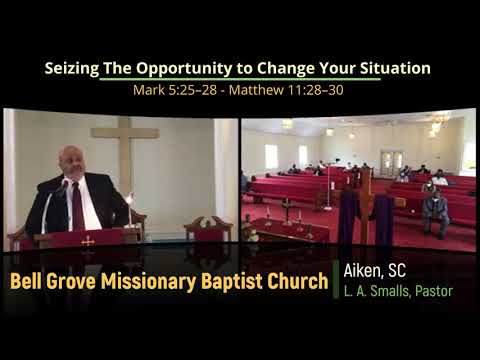Seizing The Opportunity To Change Your Situation Mark 5:25–28 - Matt 11:28–30