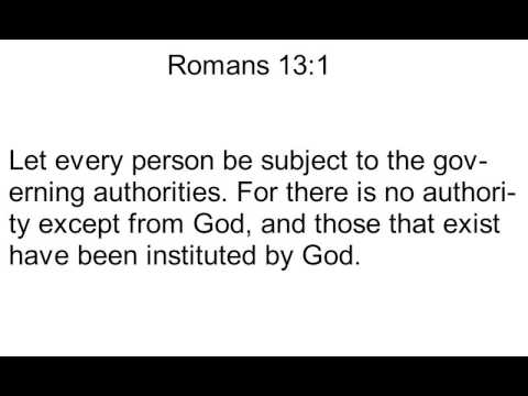 45 Romans 13:1
