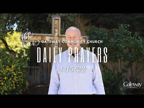 Gateway's Daily Prayers - Mark 15:17-19