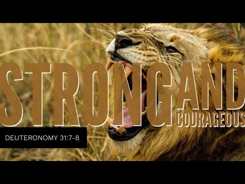 Strong and Courageous | Deuteronomy 31:7-8