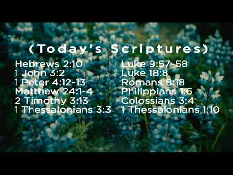 5/5/2021 - Pastor Lloyd Pulley - Adopted Heirs in Training - Romans 8:16-18 - #5656 - Wednesday