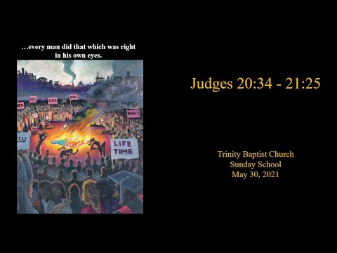 Judges 20:34 - Judges 21:25