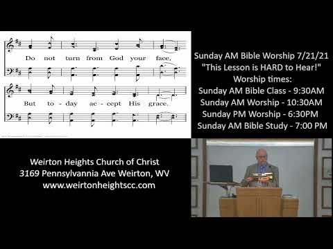 Sunday AM Worship "This Lesson is HARD to Hear!'  Acts 28:7