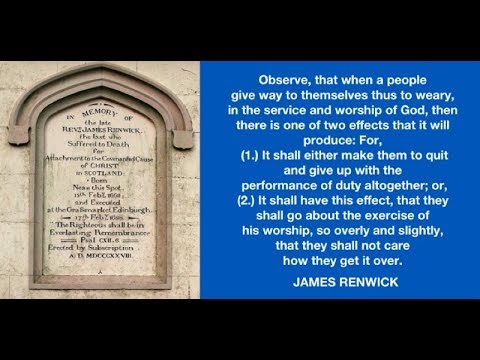 Upon Malachi 1:12-14, by James Renwick.