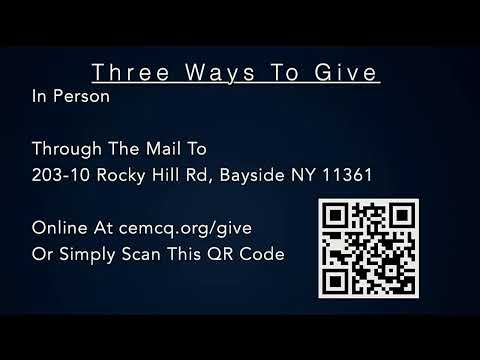 *CEMCQ 5/22/2022 Live Streamed Pastor Michael Herbert (1 Corinthians 12:12-27) All Together One