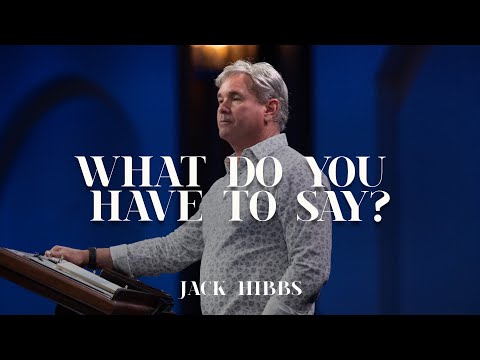 What Do You Have To Say (Romans 9:30-33)