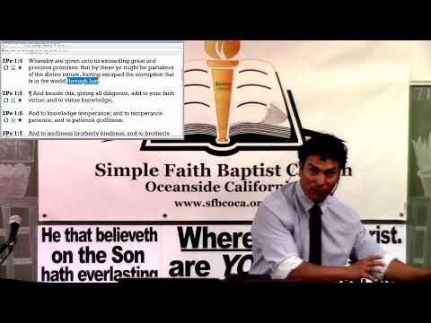 Mid-Week Service | Acts 24: 25-27 KJV Part 72 "Reasoning of temperance"