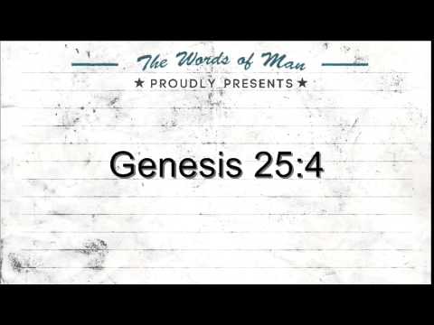 The Holy Bible: Genesis 25:2