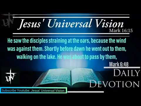 Mark 6:48 "Journey towards Gods promise" English Short Sermon