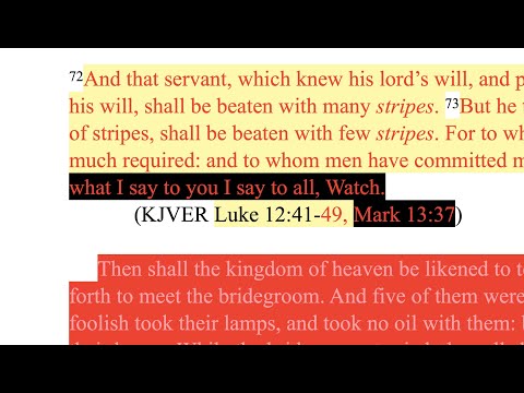 594. Everyone Will Get What They Deserve. Matthew 24:51, Mark 13:37, Luke 12:46-49
